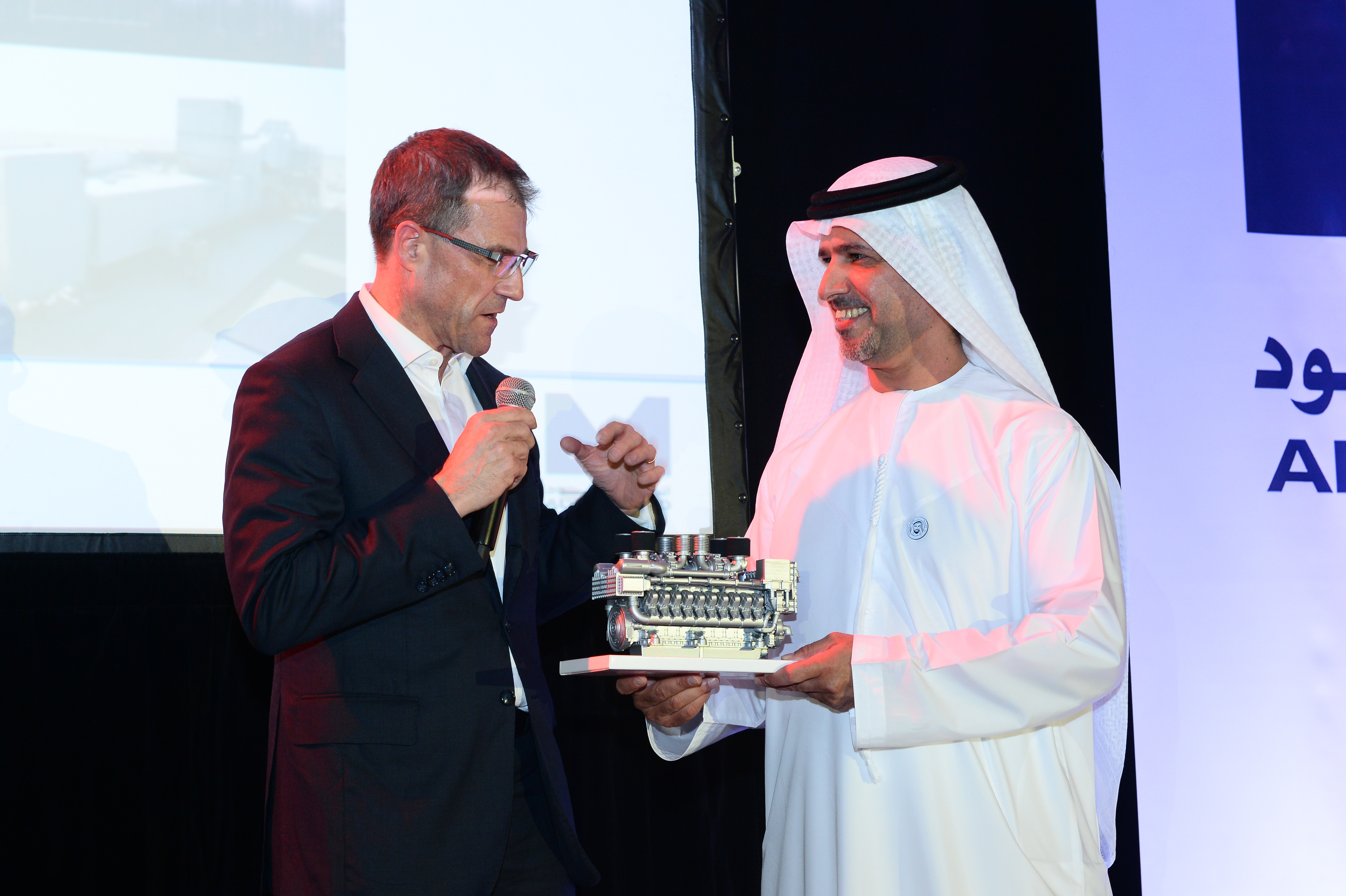 HE Masaood Ahmed Al Masaood at the MTU Distributor Gathering
