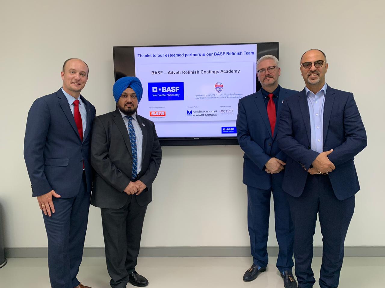 Al Masaood Automobiles and Glasurit join forces to develop vocational training program on automotive refinishing